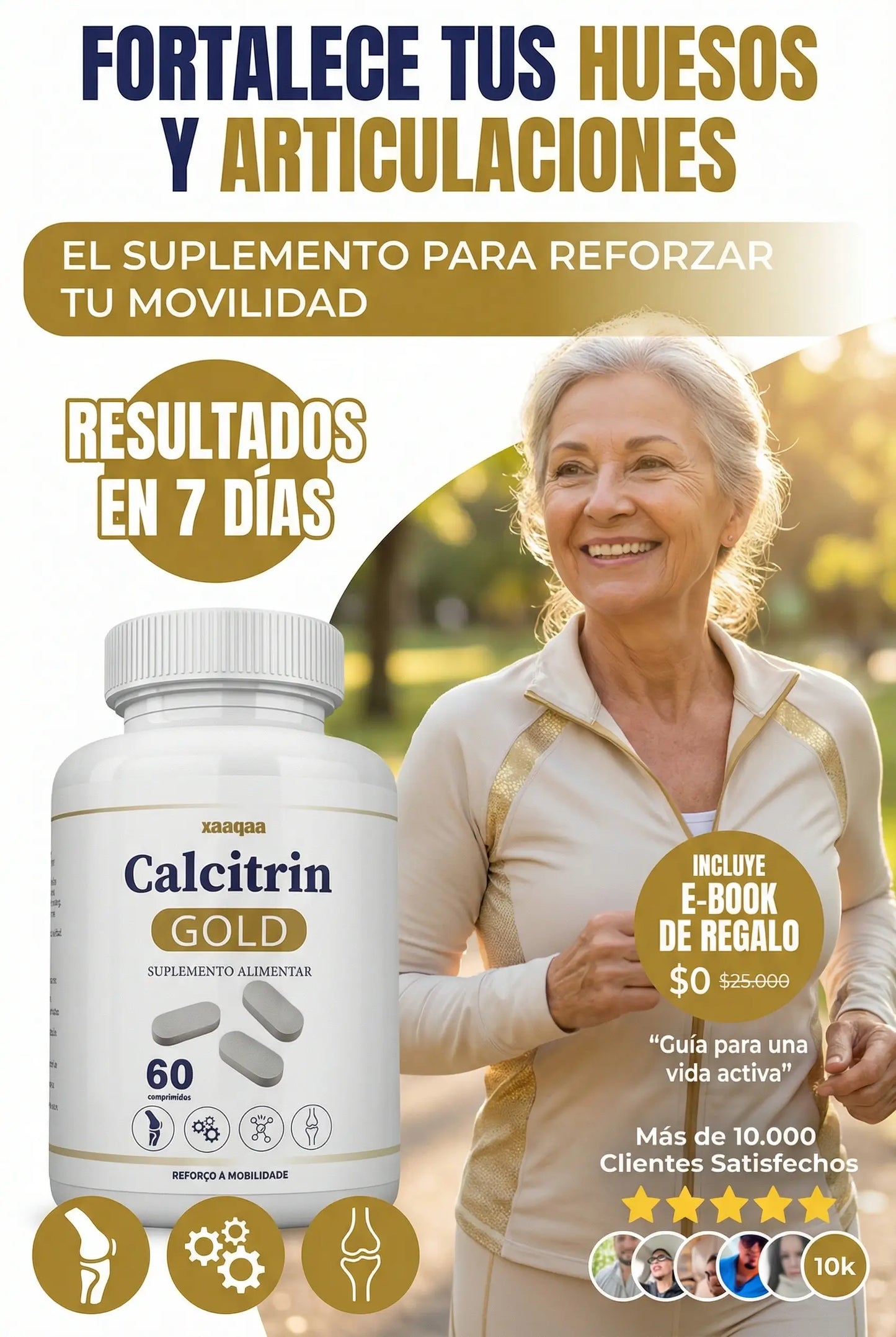 DESPUÉS DE LOS 40… ¿QUIÉN DIJO QUE ERA NORMAL NO PODER SUBIR ESCALERAS POR EL DOLOR EN LOS HUESOS Y LOS CALAMBRES?