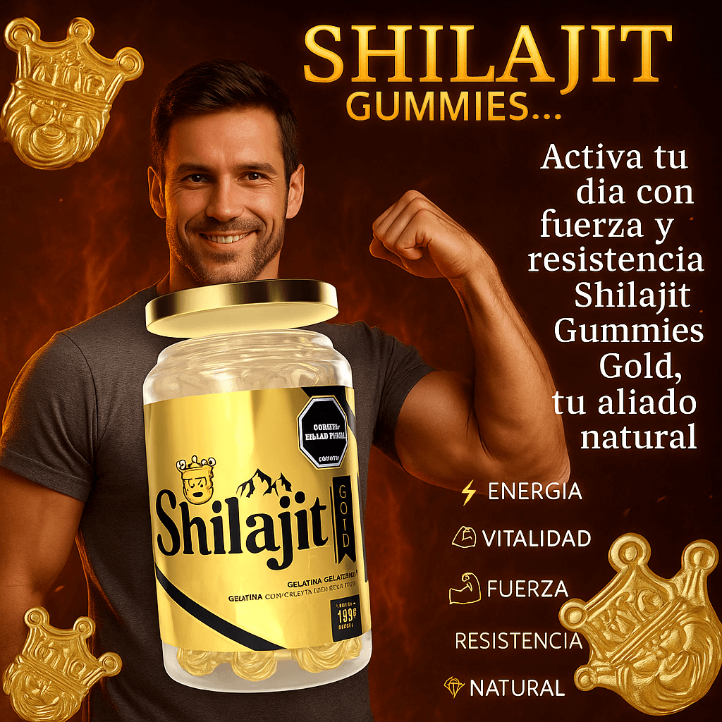 (SHILAJIT GOLD) SIENTE CÓMO VUELVE TU FUERZA, TU POTENCIA Y ESA VERSIÓN TUYA QUE NADIE PODÍA DETENER. ¡PAGA 1 Y LLEVA 1 OBSEQUIO!