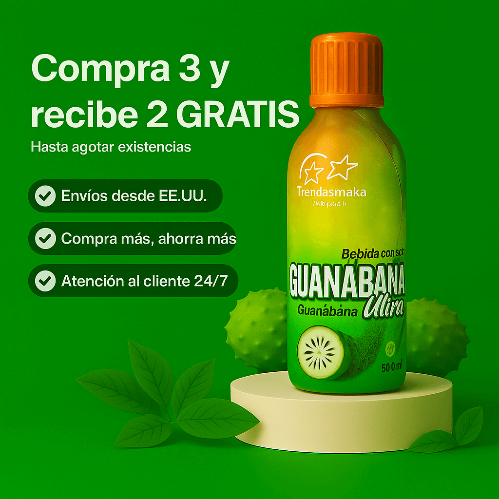 MIRA COMO EL EXTRACTO DE GUANABANA AYUDA A PREVENIR Y TE APOYA EN TU CANCER Y LOS MEDICOS LO OCULTABAN. PAGA 1 Y LLEVA 2