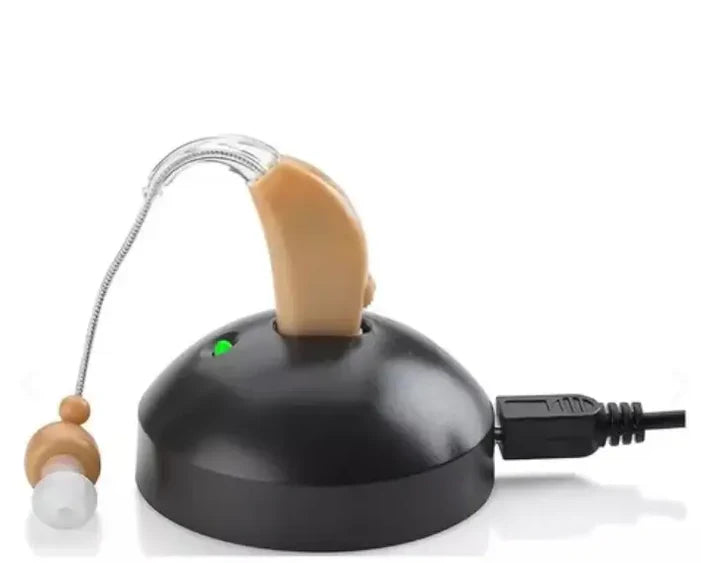 AUDÍFONO RECARGABLE CON BATERÍA DE LARGA DURACIÓN🔋