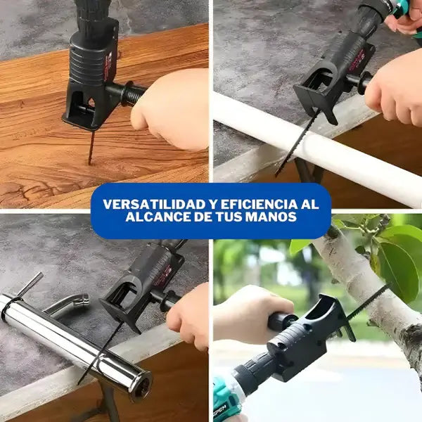 Convierte Tu Taladro en una Potente Sierra Caladora🔥