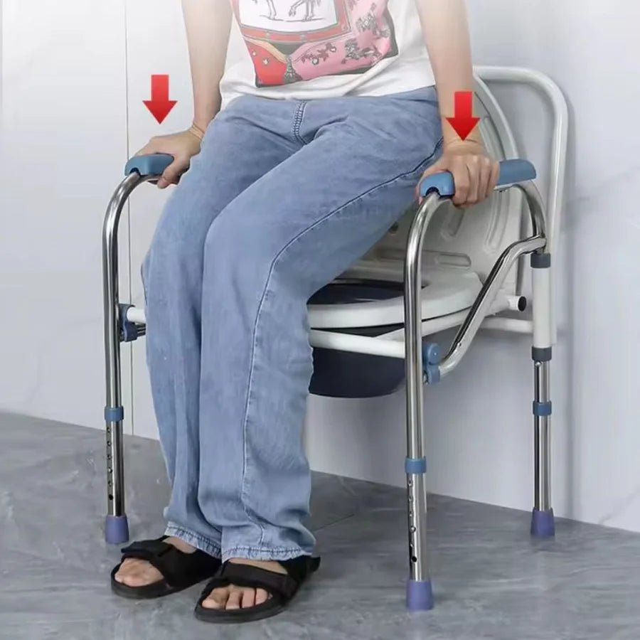 SILLA INODORO PLEGABLE:IR AL BAÑO NO DEBERÍA SER UN SUFRIMIENTO… Y HOY TIENES CÓMO EVITARLO