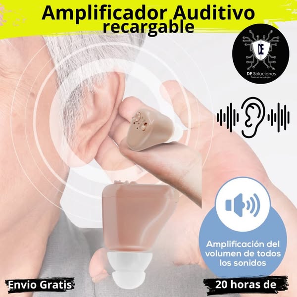 ¡Paga 1 y Llévate 2 Mini Audífonos Invisibles! Recupera Tu Audición Sin Gastar de Más