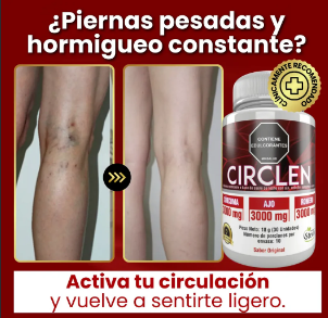 CIRCLEN: HOY SON PIERNAS PESADAS Y FALTA DE AIRE… MAÑANA PUEDE SER QUE TU CORAZÓN NO AGUANTE MÁS