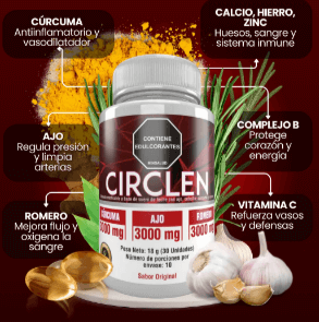CIRCLEN: HOY SON PIERNAS PESADAS Y FALTA DE AIRE… MAÑANA PUEDE SER QUE TU CORAZÓN NO AGUANTE MÁS