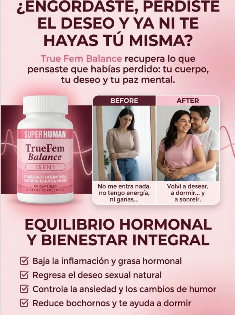 ¿TE DA PENA DECIRLO… PERO YA NO SIENTES GANAS DE NADA? NI DE PELEAR, NI DE REÍR, NI DE TENER RELACIONES…(TRUE FEM)