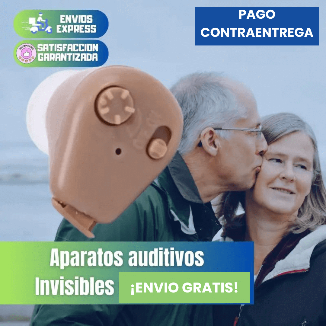 ¡Paga 1 y Llévate 2 Mini Audífonos Invisibles! Recupera Tu Audición Sin Gastar de Más