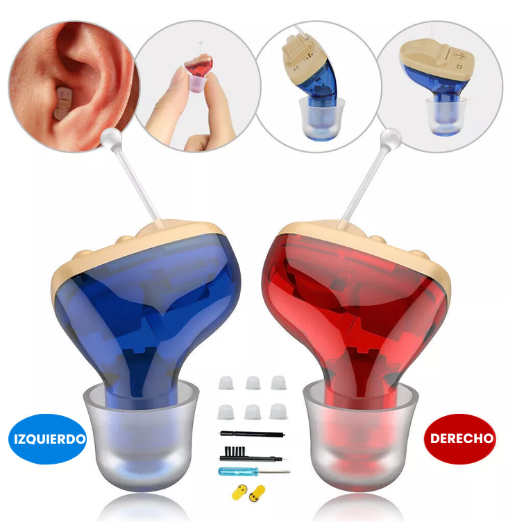 ¡Mini Audífono Invisible! Paga 1 y Llévate 2 Antes de Que Suba el Precio.