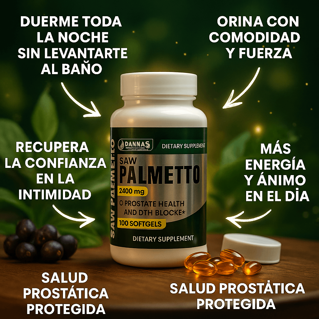 2X1 SAW PALMETTO: ESE FLUJO DÉBIL Y ESAS NOCHES EN VELA NO SON CASUALIDAD… SON SEÑALES DE QUE TU BIENESTAR MASCULINO SE ESTÁ EMPEORANDO