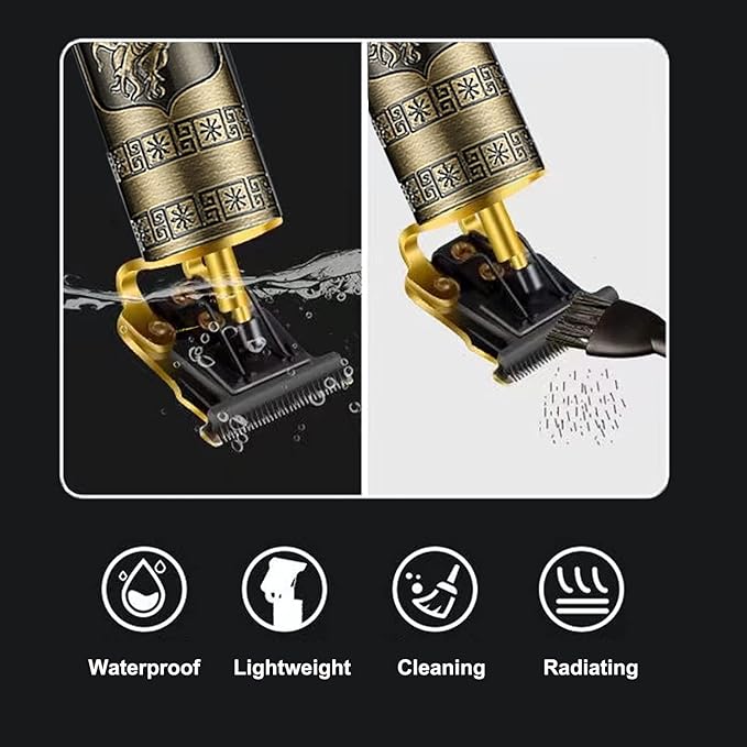Máquina patillera recargable eléctrica; EpicTrim Pro, Perfección en Cada Corte.