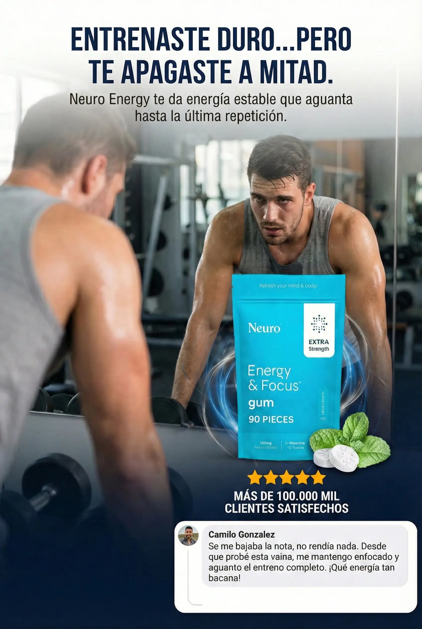 (NEURO GUM)¿DE QUÉ SIRVE EL PRE-ENTRENO SI SOLO TE DA TAQUICARDIA Y NO RESULTADOS?