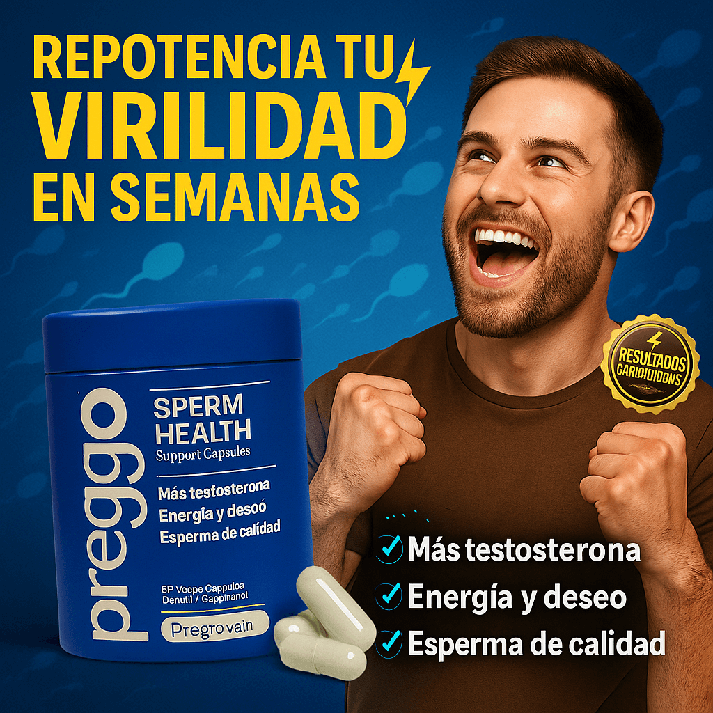 PREGGO SPERM: LO QUE CALLAS EN LA CAMA HOY - TU DESEO APAGADO, TU ENERGÍA PERDIDA Y TU ESPERMA DÉBIL - MAÑANA PUEDE DESTRUIR TU VIRILIDAD
