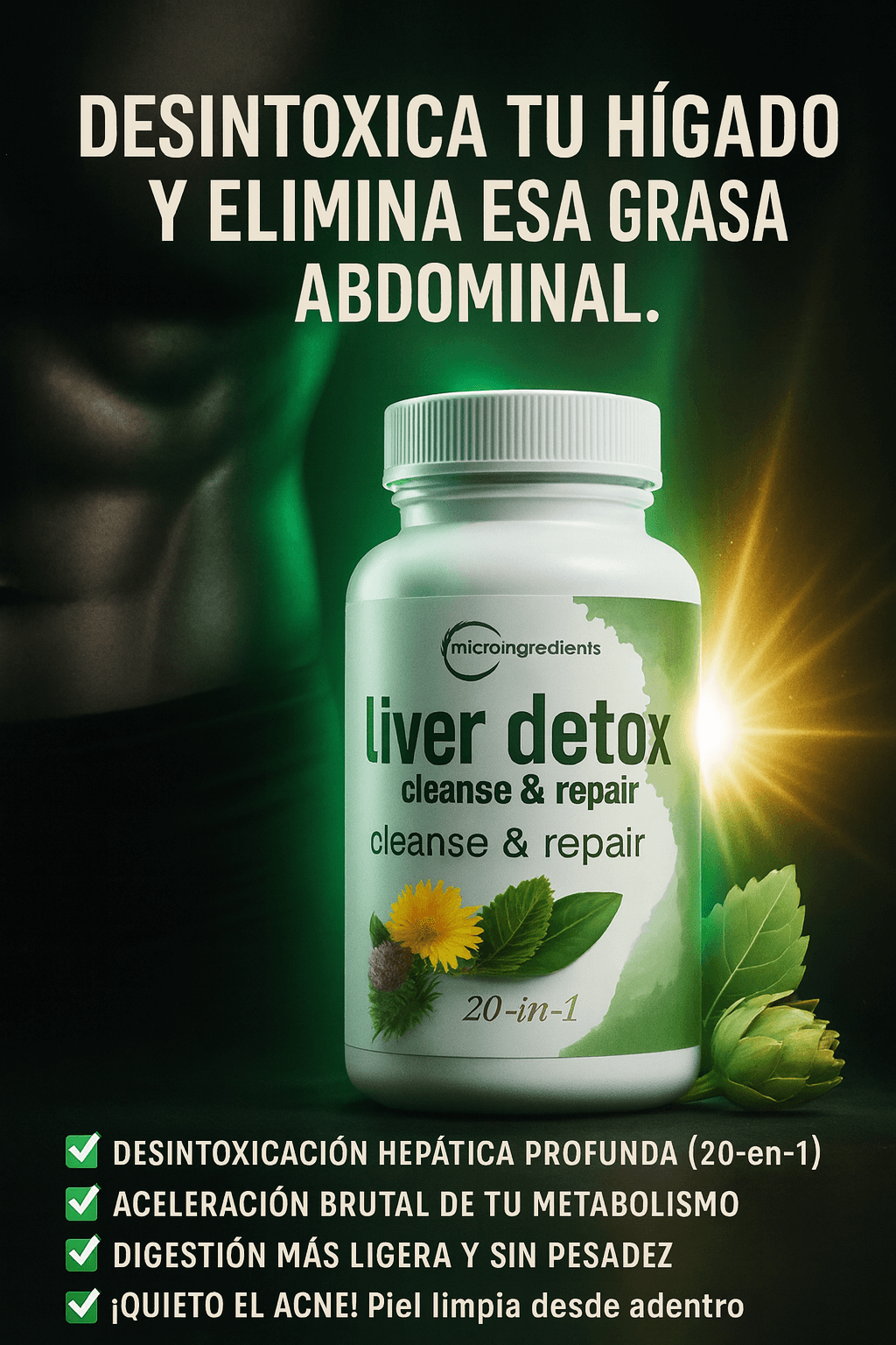 NO FUE LA EDAD… ES TU HIGADO : EL ERROR QUE ESTÁ HACIENDO QUE TU CUERPO GUARDE TODA LA GRASA.