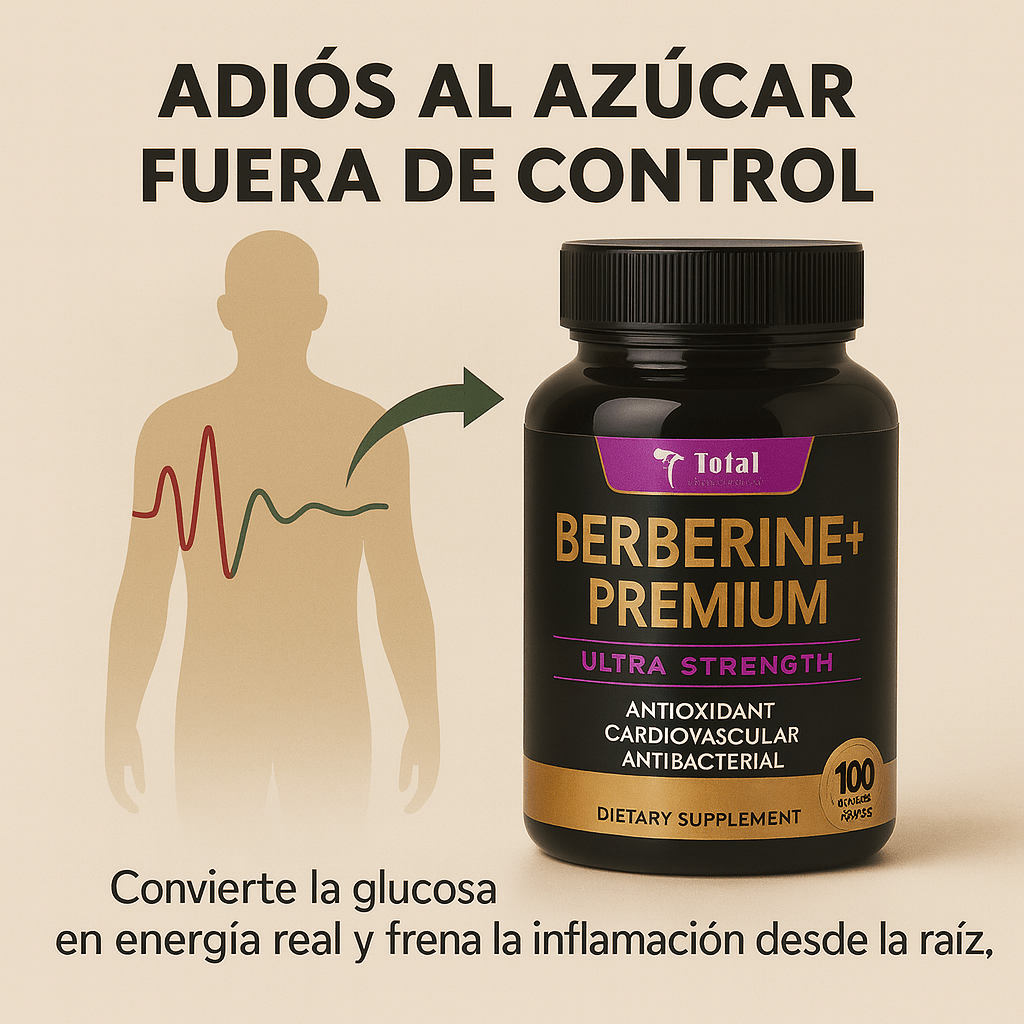 BERBERINA: SE ACERCA DICIEMBRE… ¿VAS A SEGUIR INFLAMADO, CANSADO Y ACUMULANDO GRASA POR TU AZÚCAR EN SANGRE?