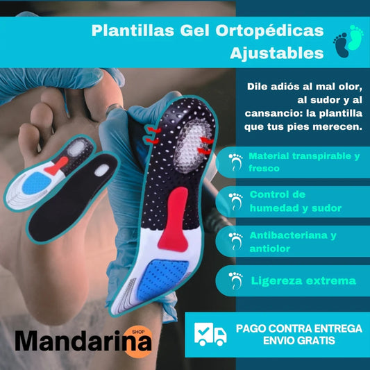 ¿TUS PIES NO AGUANTAN UN DÍA MÁS?  LLEVA 2 PLANTILLAS POR EL PRECIO DE 1 Y CAMINA SIN DOLOR DESDE HOY MISMO