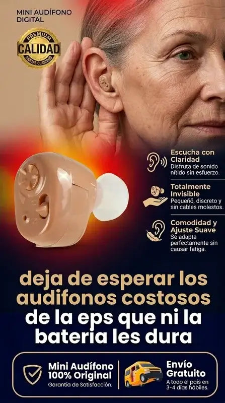 MINI AUDIFONO PRO EDICION SORDERA