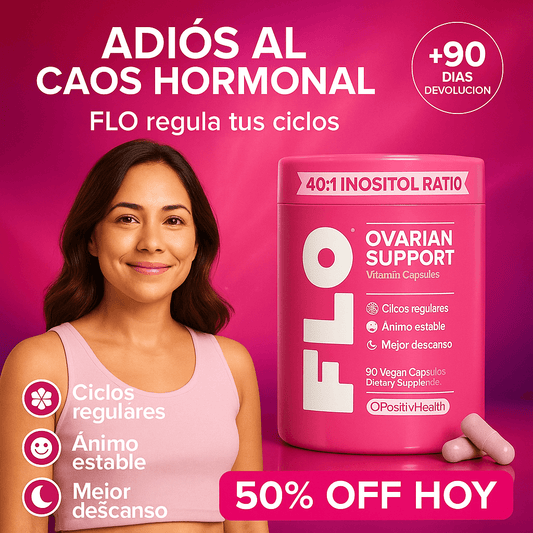 FLO: TUS HORMONAS DESORDENADAS SON LA RAZÓN POR LA QUE TUS CICLOS SON UN INFIERNO… Y POR EL QUE CADA MES SE TE ESCAPA LA OPORTUNIDAD DE SER MAMÁ