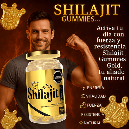 (SHILAJIT GOLD) SIENTE CÓMO VUELVE TU FUERZA, TU POTENCIA Y ESA VERSIÓN TUYA QUE NADIE PODÍA DETENER. ¡PAGA 1 Y LLEVA 1 OBSEQUIO!