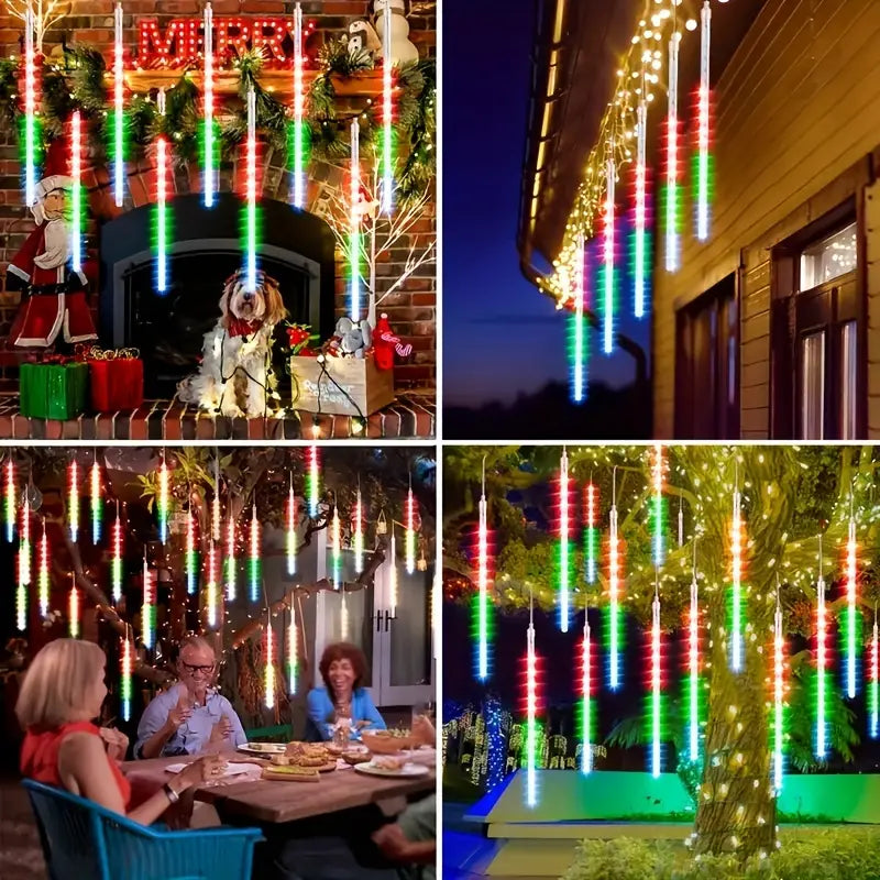 ( Paga 1 y lleva 2 ) ¡Deslumbra Esta Navidad! Luces Meteorito Antes de que Suban los Precios!