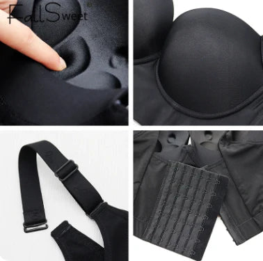 2X1 SUJETADOR MAGICO PUSH-UP ALISADOR DE ESPALDA