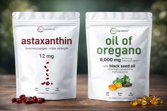 ASTAXANTINA Y ACEITE DE OREGANO