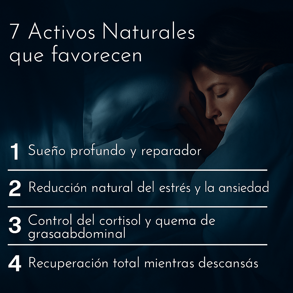CORTIZENN | TU ALIADO NATURAL CONTRA EL INSOMNIO Y LA GRASA CAUSADA POR EL EXCESO DE CORTISOL