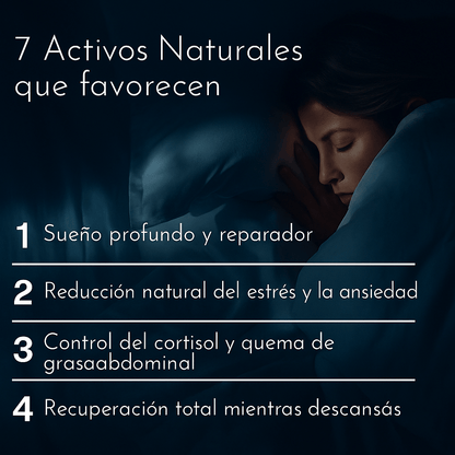 CORTIZENN | TU ALIADO NATURAL CONTRA EL INSOMNIO Y LA GRASA CAUSADA POR EL EXCESO DE CORTISOL