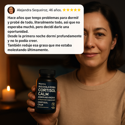 CORTIZENN | TU ALIADO NATURAL CONTRA EL INSOMNIO Y LA GRASA CAUSADA POR EL EXCESO DE CORTISOL
