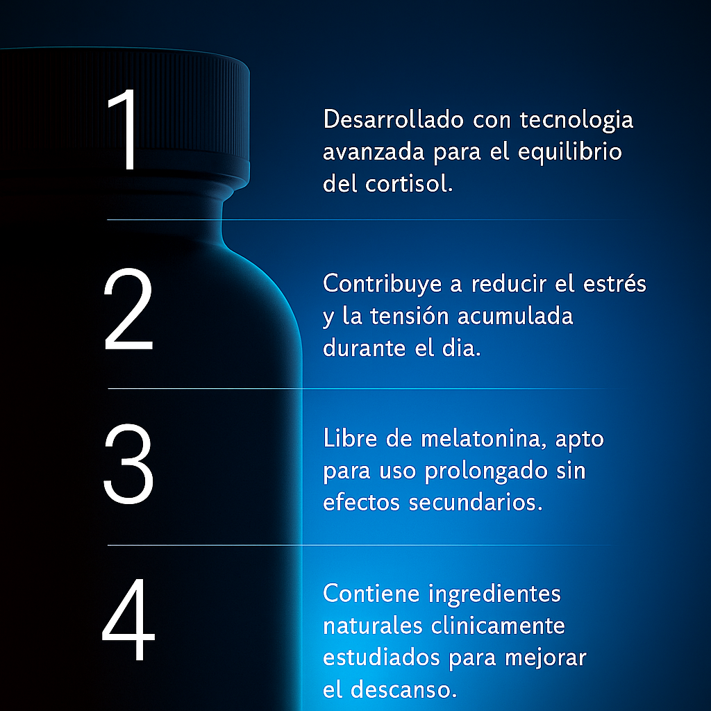 CORTIZENN | TU ALIADO NATURAL CONTRA EL INSOMNIO Y LA GRASA CAUSADA POR EL EXCESO DE CORTISOL