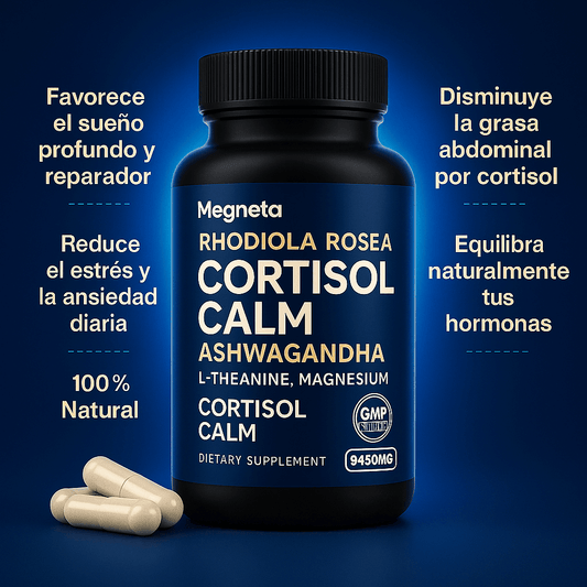 CORTIZENN | TU ALIADO NATURAL CONTRA EL INSOMNIO Y LA GRASA CAUSADA POR EL EXCESO DE CORTISOL