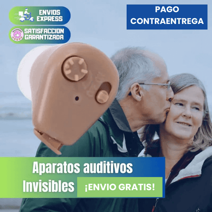 ¡Paga 1 y Llévate 2 Mini Audífonos Invisibles! Recupera Tu Audición Sin Gastar de Más
