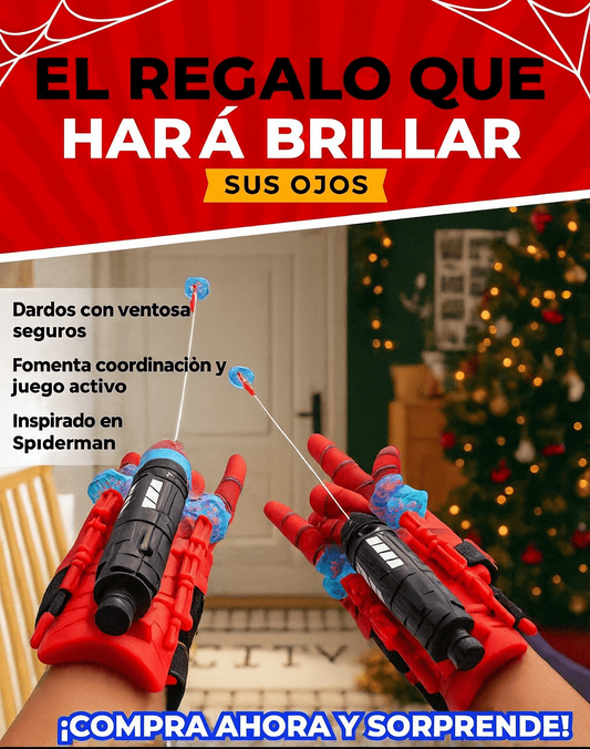 NO TODOS LOS PAPÁS DAN EL REGALO PERFECTO… HAZ QUE EL TUYO SE SIENTA EL VERDADERO SPIDERMAN ESTA NAVIDAD, PAGA 1 Y LLEVA 2