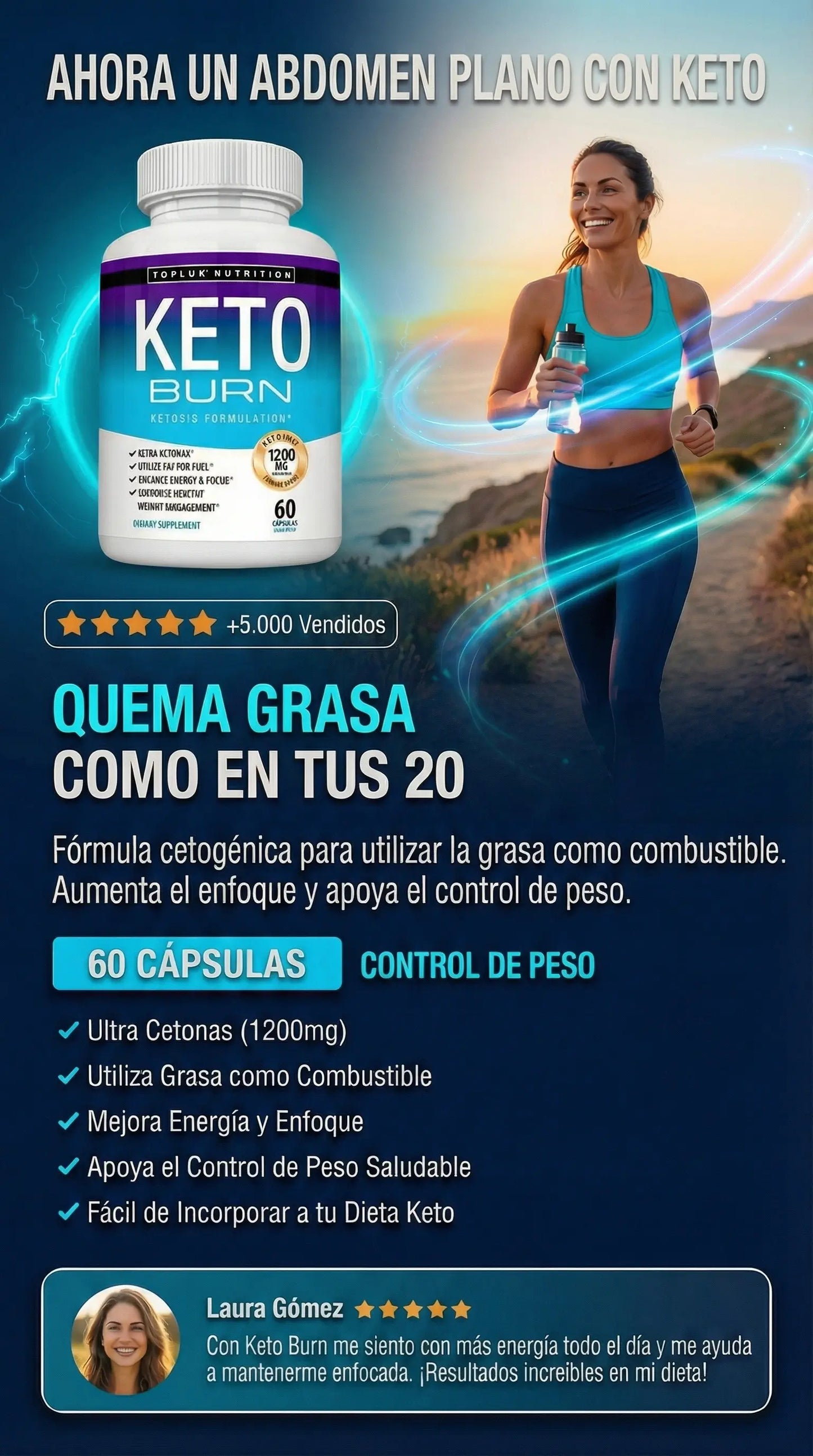 (KETO BURN) ¿COMES POCO, HACES DIETA, CAMINAS… Y ESA BARRIGA SIGUE PEGADA COMO SI NO HICIERAS NADA?