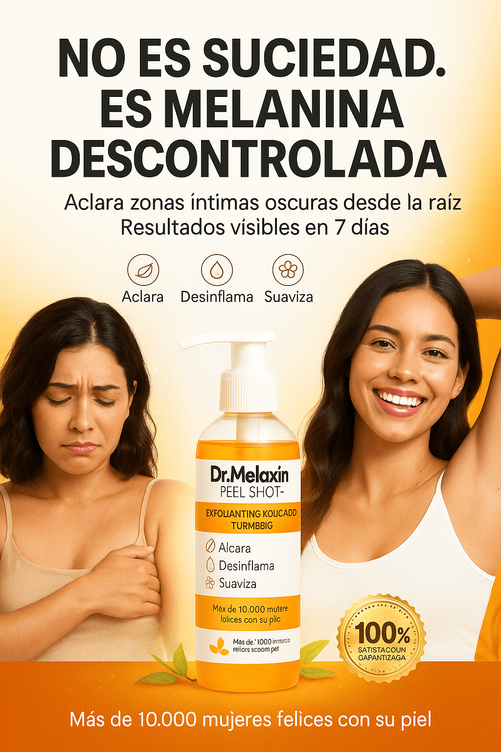SPRAY DE CURCUMA: YO CREÍA QUE ESAS MANCHAS ERAN PARA SIEMPRE…  HASTA QUE DESCUBRÍ LES ESTA FUNCIONANDO A  MUCHAS COLOMBIANAS
