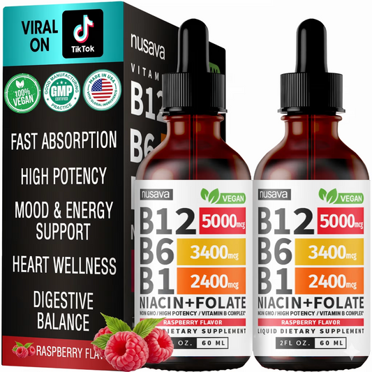 VITAMINA B12 EN GOTAS PARA LAS QUE VIVEN CANSADAS, SIN CONCENTRACIÓN Y ENVEJECIENDO DE MÁS SIN SABER POR QUÉ