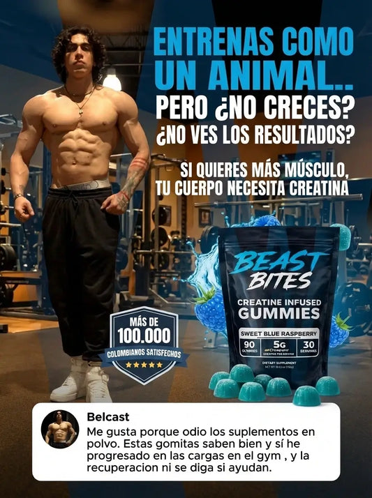 BEAST BITES (GOMITAS DE CREATINA)